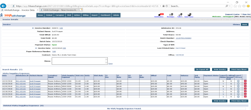 Y Link under Export Status Column